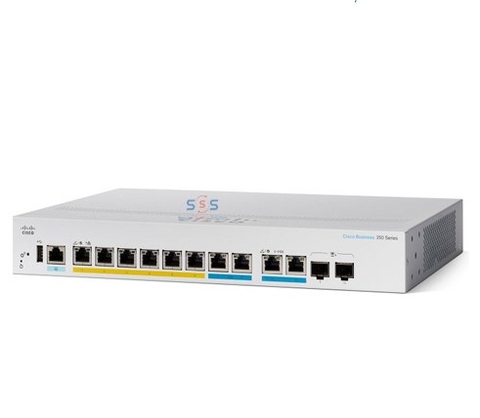 Thiết bị chuyển mạch Switch Cisco CBS350-8P-E-2G-EU | Hàng chính hãng