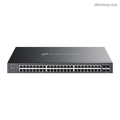 Switch PoE 52 cổng Gigabit TP-Link Omada SG2452LP Smart - Văn phòng, khách sạn, trường học cần cấp PoE cho camera và access point, quản lý tập trung