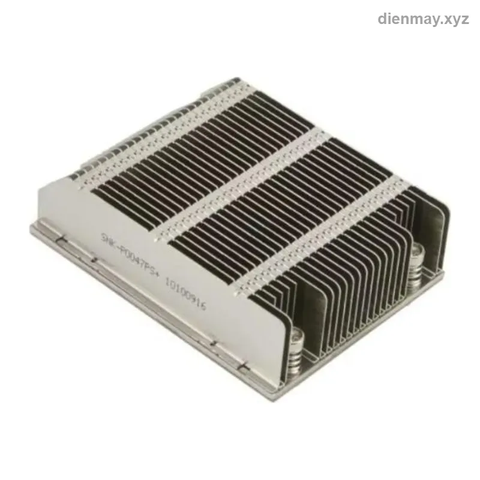 Tản nhiệt CPU Supermicro 1U thụ động Socket LGA1155/1150/1151 (SNK-P0047PS+) - Thay thế/nâng cấp tản nhiệt cho máy chủ Supermicro 1U