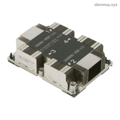 Tản nhiệt CPU thụ động Supermicro SNK-P0067PSM 1U Socket LGA3647-0 - Máy chủ Supermicro X11 dùng CPU Intel Xeon Scalable