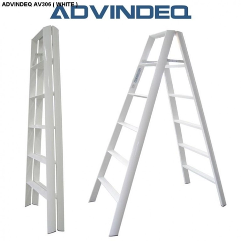 Thang nhôm ADVINDEQ AV306 (White) 12 bậc | Hàng chính hãng