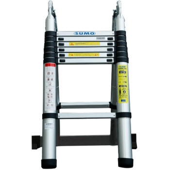 Thang Nhôm Rút Gọn SUMO Nhật Bản ADT807B Chữ A 2.1m Duỗi Thẳng 4.4m | Hàng chính hãng