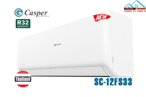 Điều hòa 12000BTU Casper 1 chiều SC-12FS33 MỚI 2023 | Hàng chính hãng