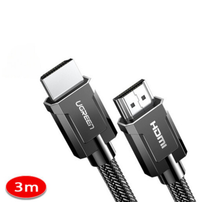 Cáp HDMI 2.1 hỗ trợ 8K/60Hz dài 3m chính hãng Ugreen 80602 | Hàng chính hãng