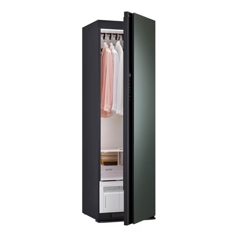 Tủ chăm sóc quần áo thông minh LG Styler Inverter 5 móc SC5MNR4G Mầu Xanh Lá Cây Mới 2024 | Hàng chính hãng