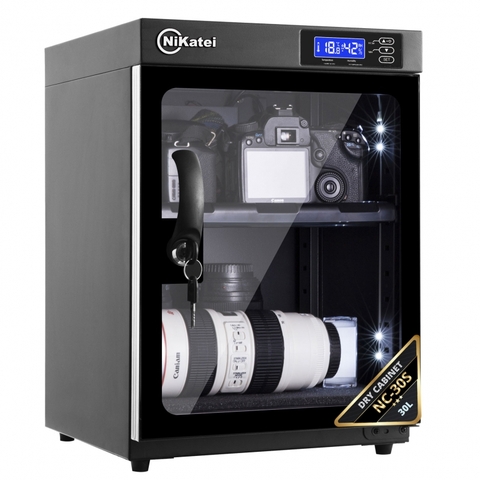 Tủ chống ẩm cao cấp Nikatei NC-30S | Hàng chính hãng