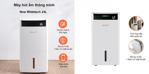 Máy Hút Ẩm NWT Xiaomi 24L Tiết Kiệm Điện