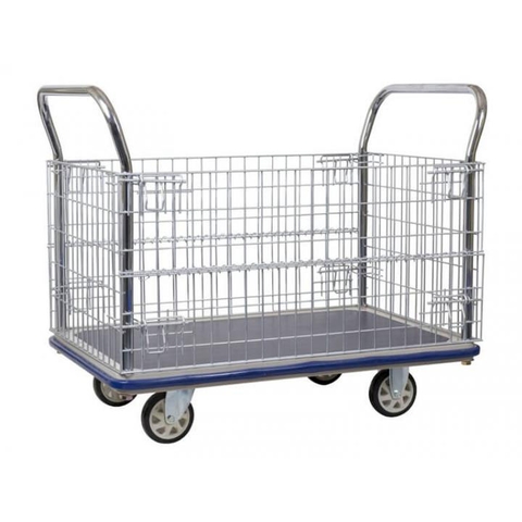 Xe đẩy hàng có lưới bảo vệ Sumo HG-313 | Hàng chính hãng