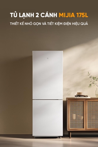 Tủ Lạnh Xiaomi Mijia 175L - Thông Minh, Nhỏ Gọn, Hiện Đại Cho Gia Đình Trẻ