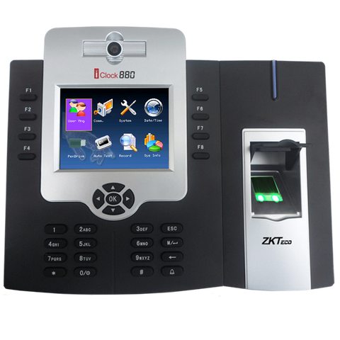 Máy chấm công vân tay ZkTeco iClock880 | Hàng chính hãng