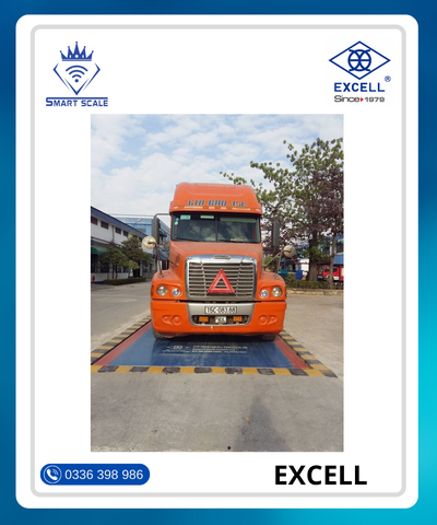 Trạm cân di động 80 Tấn Excell Taiwan