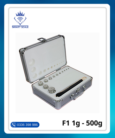 Bộ quả cân F1 từ 1g tới 500g