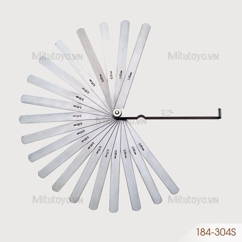 Bộ dưỡng đo khe hở 184-304S (0.05-1mm/20 lá)