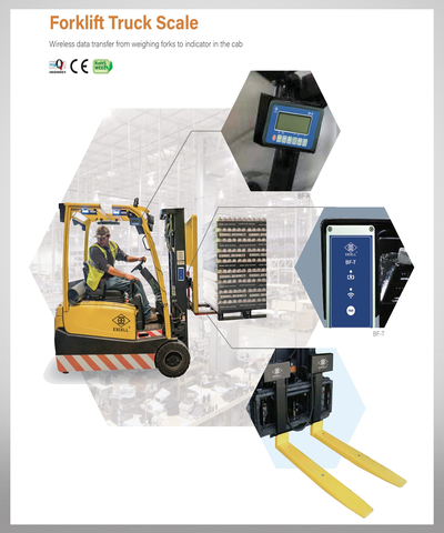 Cân xe nâng không dây Excell Taiwan