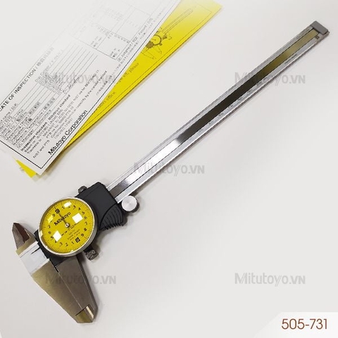 Thước cặp đồng hồ Mitutoyo 505-731 (0 - 200mm)