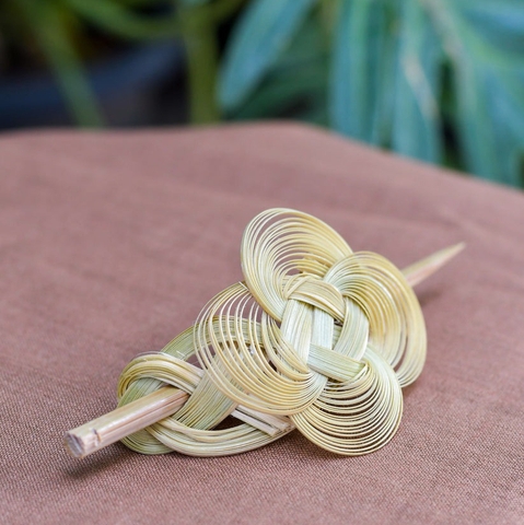 Kẹp Tóc Tre Thủ Công Leah