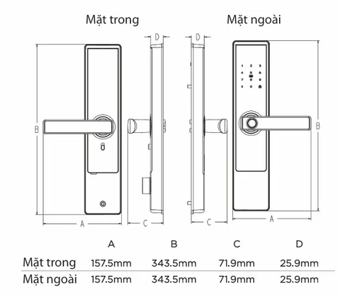 Khóa điện tử Kwikset PF9