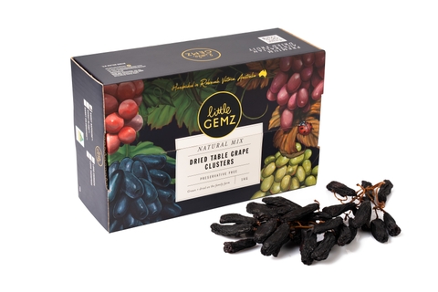 Nho Ngón Tay khô nguyên cành Little Gemz Sweet Sapphire Dried Grapes Clusters 1kg