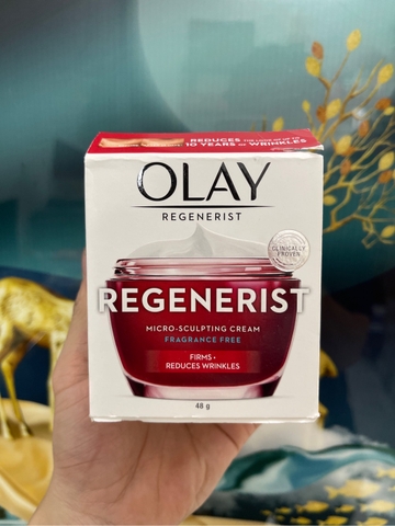 Kem dưỡng da Olay Regenerist Micro Sculpting Cream Fragrance Free 48g