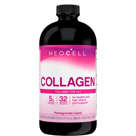 Collagen lựu dạng nước NeoCell Pomegranate 4000mg chai 473ml chống lão hóa, tái tạo collagen dưỡng da móng tóc
