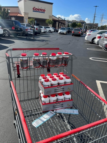 Glucosamine 1500mg Chondroitin 1200mg Kirkland Signature hộp 280 viên