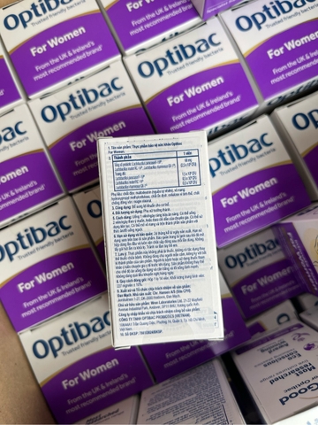 Lợi khuẩn Optibac Probiotics For Women dành cho phụ nữ 14 viên