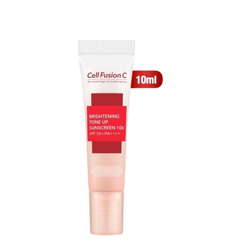 Kem Chống Nắng Cell Fusion C Brightening Tone Up Sunscreen 100 SPF50+/PA++++Mini 10ml -  Nâng Tông Da