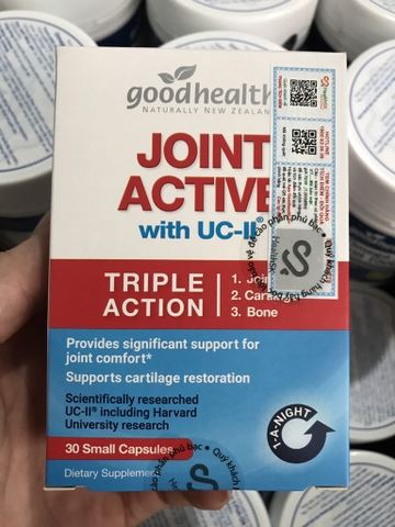 Viên sụn khớp Goodhealth Join Active UC2 30 viên hỗ trợ đau nhức xương khớp