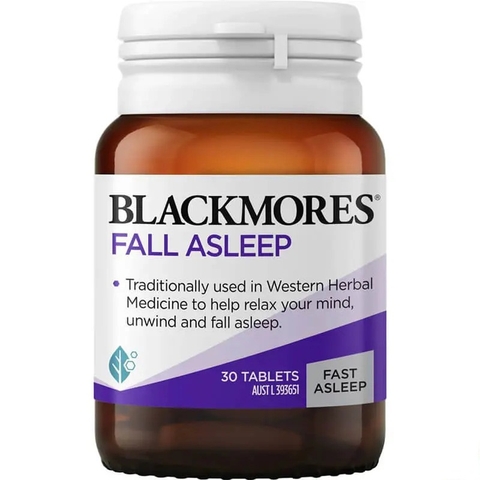 Blackmores Fall Asleep 30tablets hỗ trợ giấc ngủ