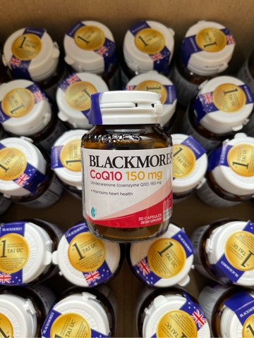 Blackmores Super Strength Coq10 150mg 30 Capsules  hỗ trợ hệ thống tim mạch và mạch máu khỏe mạnh