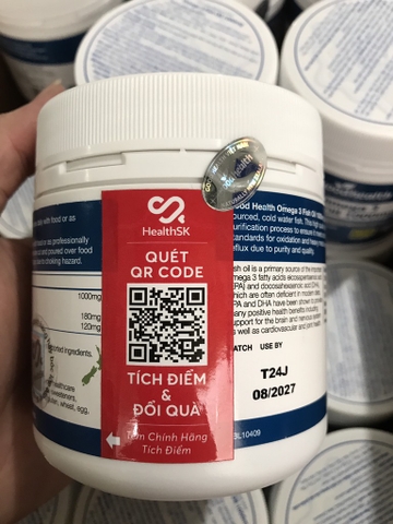 Dầu cá đại dương New ZealandGoodhealth Omega 3 Fish Oil 1000mg 150 viên