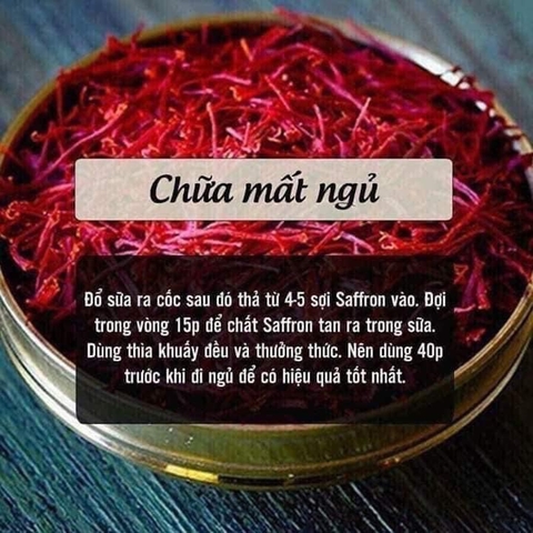 Nhụy hoa nghệ tây saffron premium negin 3g tây á
