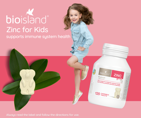 Bio Island ZinC 120 Chawable Tablets