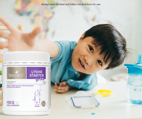 Bio Island Lysine Starter For Kids 150g Oral Powder