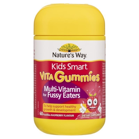 Nature's Way vita gummies multi vitamin For fussy eaters - vitamin tổng hợp dành cho bé biếng ăn