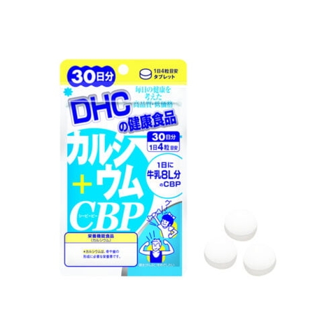Viên uống bổ sung Canxi DHC Calcium + CBP giúp xương chắc khoẻ, giảm đau nhức xương khớp 30 ngày 120 viên