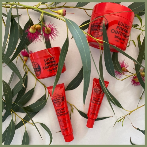 Kem đa năng Lucas Papaw Ointment chiết xuất đu đủ hỗ trợ làm dịu da hộp 75g