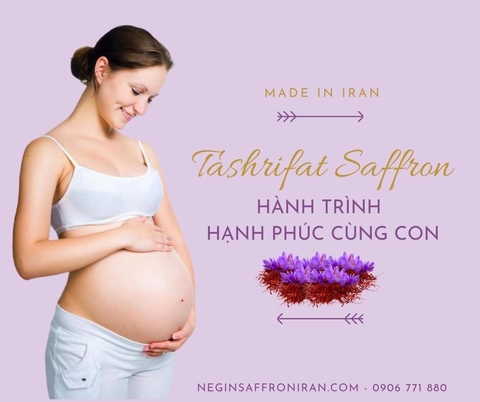 Nhụy hoa nghệ tây Tashrifat Saffron hỗ trợ làm đẹp và tăng cường sức khỏe 1g