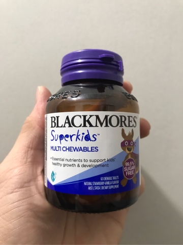 Blackmores Superkids Multi Chewables hộp 60 viên