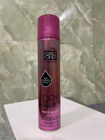 Dầu Gội Kho Hương Hoa Quyến Rũ Girlz Only Dry Shaompoo Party Ninghts