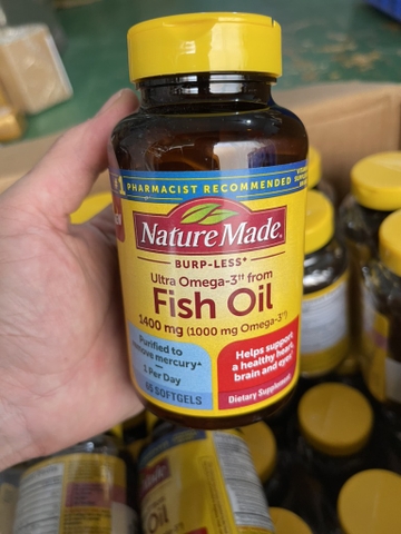 Nature Made Fish Oil 1400mg 65 Softgels