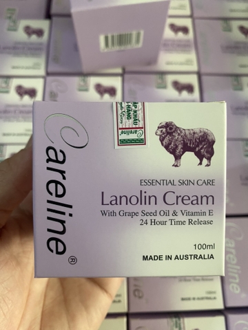 Careline Lanolin Cream - Kem dưỡng da mỡ cừu
