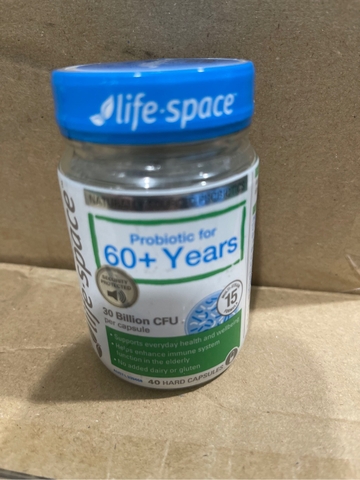 Lifespace Probiotic For 60+Year 30Billion CFU 40Capsules