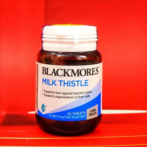 Thải độc gan blackmores milk thislte 42 viên - giải độc và detox cho gan khỏe mạnh