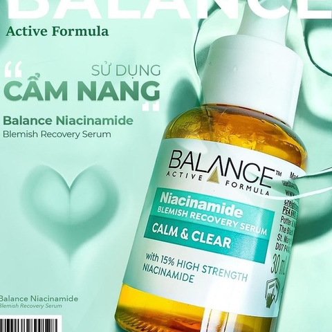 Serum dưỡng da Balance Active Formula Niacinamide Blemish Recovery 30ml