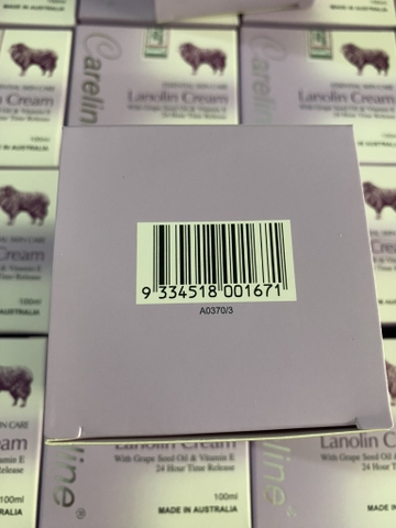 Careline Lanolin Cream - Kem dưỡng da mỡ cừu