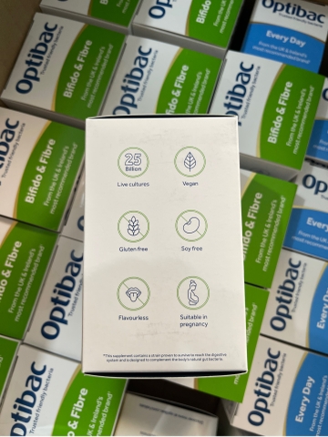 Thực phẩm bảo vệ sức khoẻ Optibac Bifido&Fiber 30 sachets