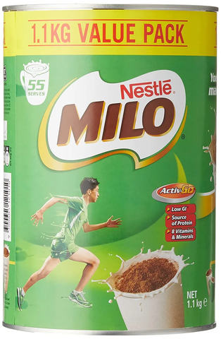 Sữa Nestle Milo Úc bổ sung dinh dưỡng cho bé phát triển tối ưu hộp 1.1kg