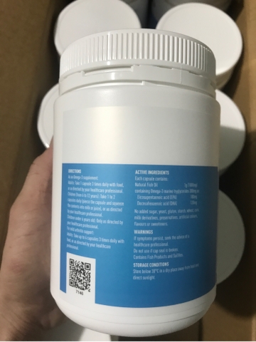 Dầu Cá Omega 3 Healthycare Fish Oil 400 viên