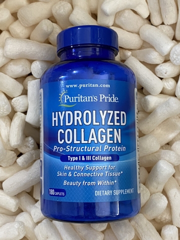 Puritan’s Pride Colagen Thuỷ Phân 180 viên